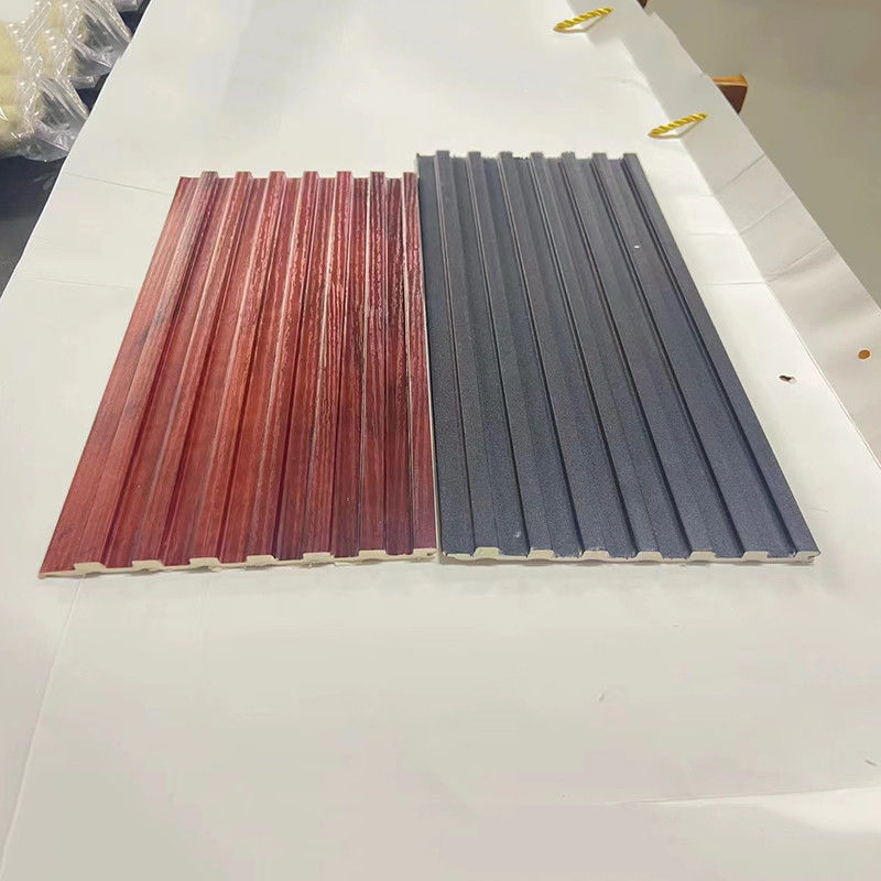 WPC Fiber Grating White Grey Brown Home Decorative Board với cài đặt dễ dàng / bảo trì thấp